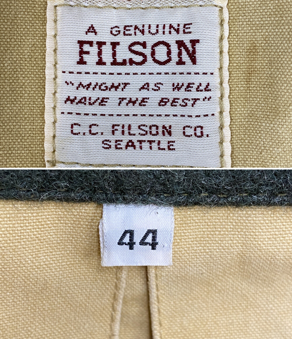 FILSON ジャケット クリーム グリーン(襟) 70-80年代 メンズ SIZE 44 フィルソン