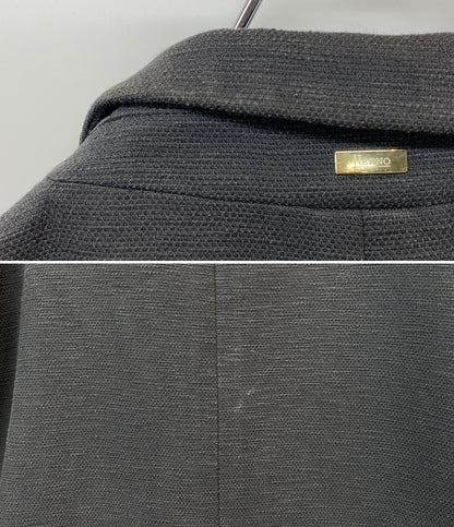 HERNO チェスターコート ブルーグレー レディース SIZE 40 ヘルノ