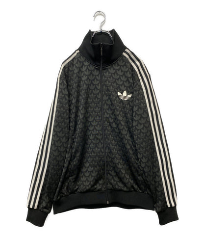 adidas トラックジャケット アディクーラー モノグラム ブラック IP6982 メンズ SIZE 2XL アディダス