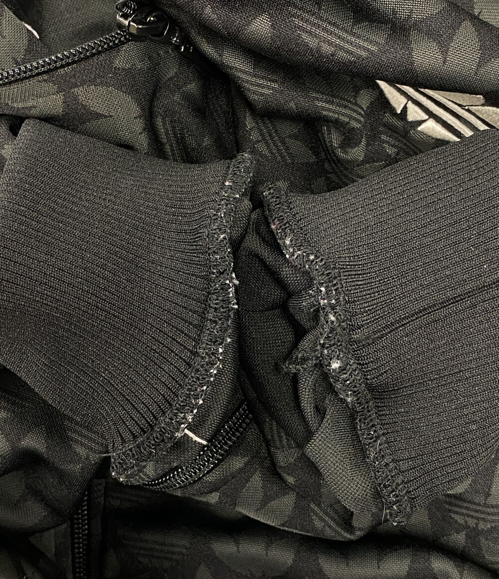 adidas トラックジャケット アディクーラー モノグラム ブラック IP6982 メンズ SIZE 2XL アディダス