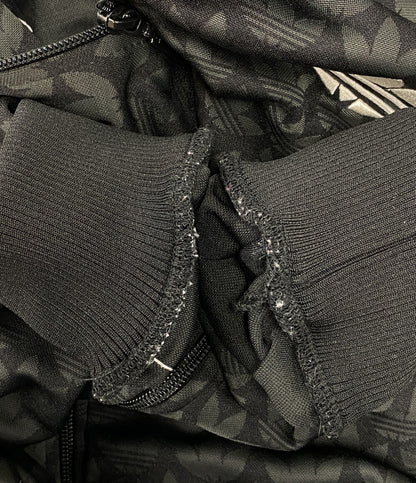 adidas トラックジャケット アディクーラー モノグラム ブラック IP6982 メンズ SIZE 2XL アディダス