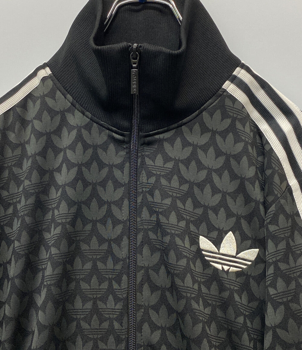 adidas トラックジャケット アディクーラー モノグラム ブラック IP6982 メンズ SIZE 2XL アディダス