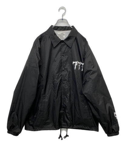WACKO MARIA × NECKFACE ネックフェイス コーチジャケット 7周年 BLACK メンズ SIZE L ワコマリア