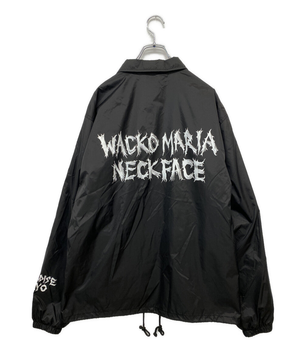 WACKO MARIA × NECKFACE ネックフェイス コーチジャケット 7周年 BLACK メンズ SIZE L ワコマリア
