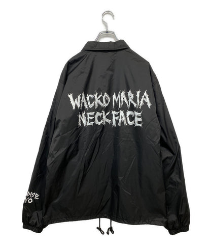 WACKO MARIA × NECKFACE ネックフェイス コーチジャケット 7周年 BLACK メンズ SIZE L ワコマリア