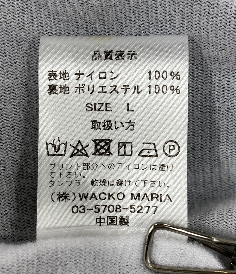 WACKO MARIA × NECKFACE ネックフェイス コーチジャケット 7周年 BLACK メンズ SIZE L ワコマリア