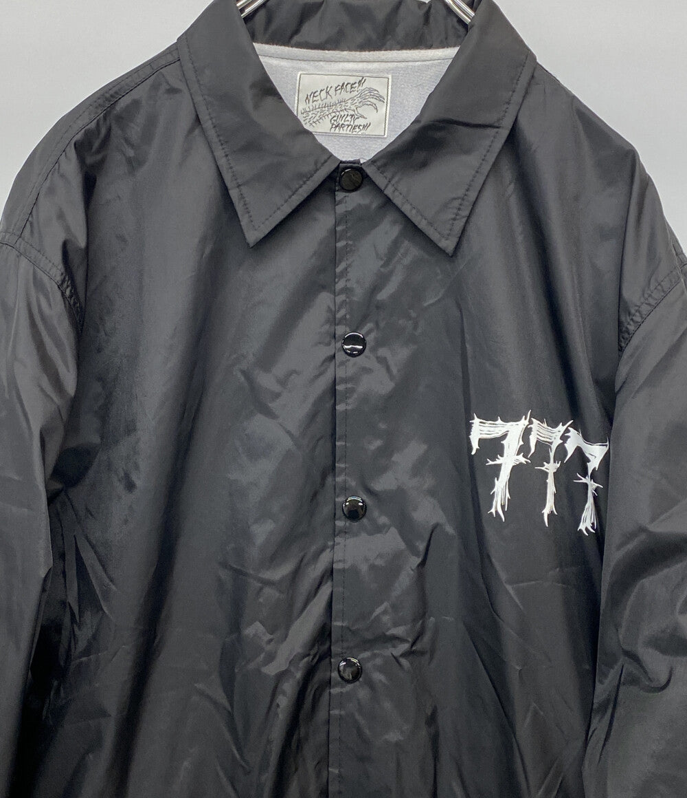 WACKO MARIA × NECKFACE ネックフェイス コーチジャケット 7周年 BLACK メンズ SIZE L ワコマリア