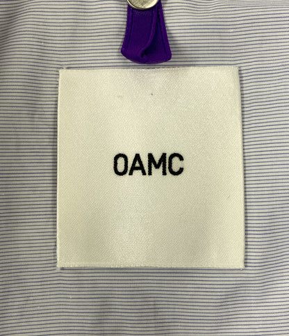 OAMC 半袖シャツ 3720700156 ストライプ 切り替え メンズ SIZE S オーエーエムシー