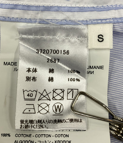 OAMC 半袖シャツ 3720700156 ストライプ 切り替え メンズ SIZE S オーエーエムシー