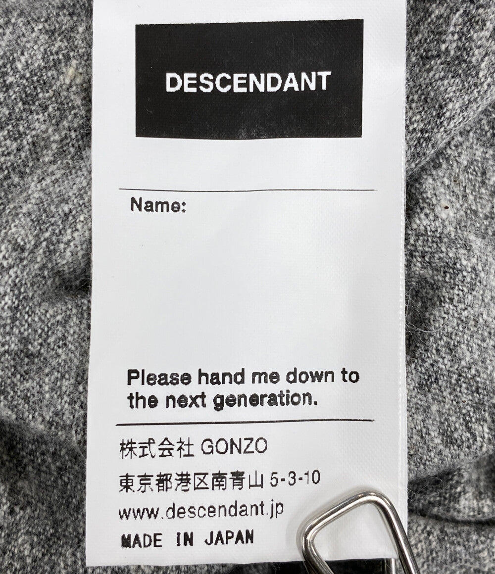 DESCENDANT×Scott Hawaii スコット ハワイ ロンハーマン リンガーTシャツ 26ss グレー ネイビー メンズ SIZE 3 ディセンダント