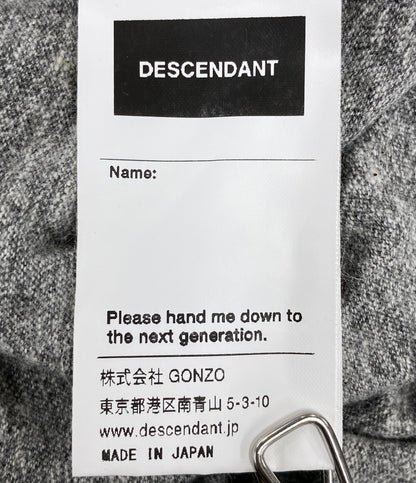 DESCENDANT×Scott Hawaii スコット ハワイ ロンハーマン リンガーTシャツ 26ss グレー ネイビー メンズ SIZE 3 ディセンダント