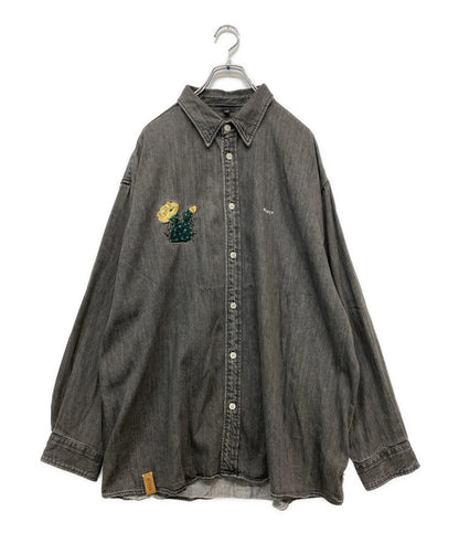 WTAPS 長袖シャツ ALLMAN LS COTTON DENIM 241CWDT-SHM01 メンズ SIZE 04 ダブルタップス