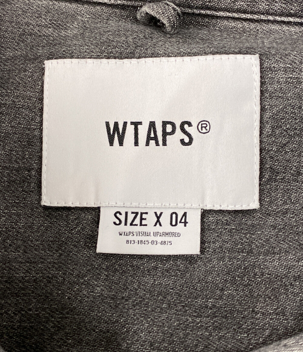 WTAPS 長袖シャツ ALLMAN LS COTTON DENIM 241CWDT-SHM01 メンズ SIZE 04 ダブルタップス