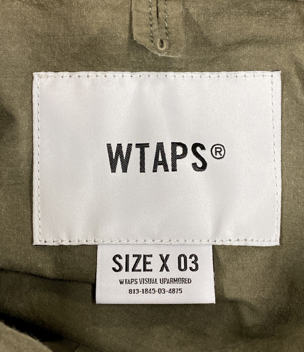 WTAPS 半袖シャツ BROADCLOTH OLV 231BRDT-SHM04 メンズ SIZE 03 ダブルタップス