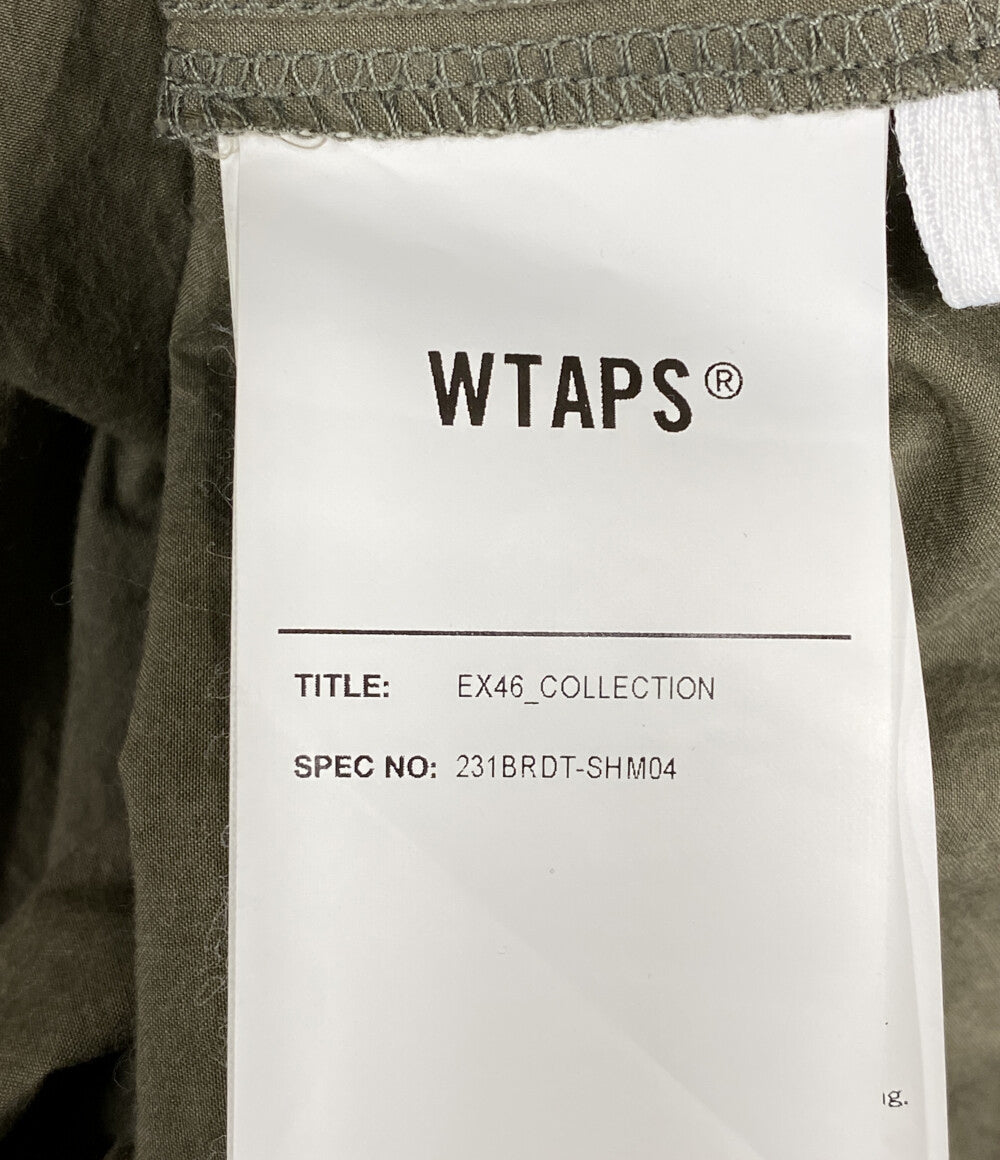 WTAPS 半袖シャツ BROADCLOTH OLV 231BRDT-SHM04 メンズ SIZE 03 ダブルタップス