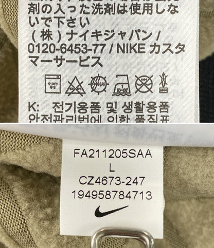 美品 NIKE × ACRONYM アクロニウム トラックジャケット CZ4673-247 ベージュ メンズ SIZE L ナイキ