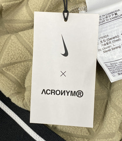 美品 NIKE × ACRONYM アクロニウム トラックジャケット CZ4673-247 ベージュ メンズ SIZE L ナイキ