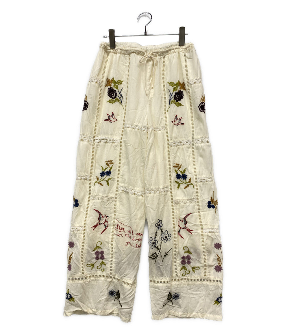 TODAYFUL エンブロイダリーパッチワークトラウザーズ 26SS 12610719 レディース SIZE 36 トゥデイフル