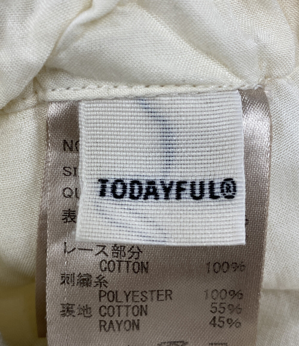 TODAYFUL エンブロイダリーパッチワークトラウザーズ 26SS 12610719 レディース SIZE 36 トゥデイフル