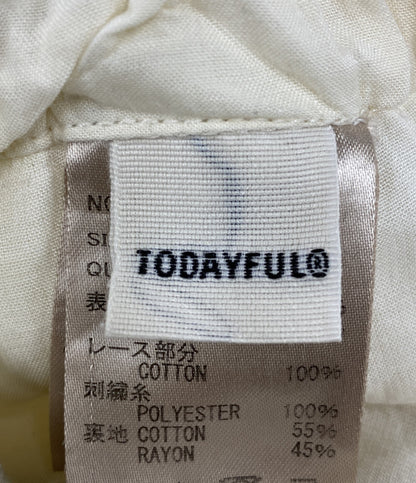 TODAYFUL エンブロイダリーパッチワークトラウザーズ 26SS 12610719 レディース SIZE 36 トゥデイフル