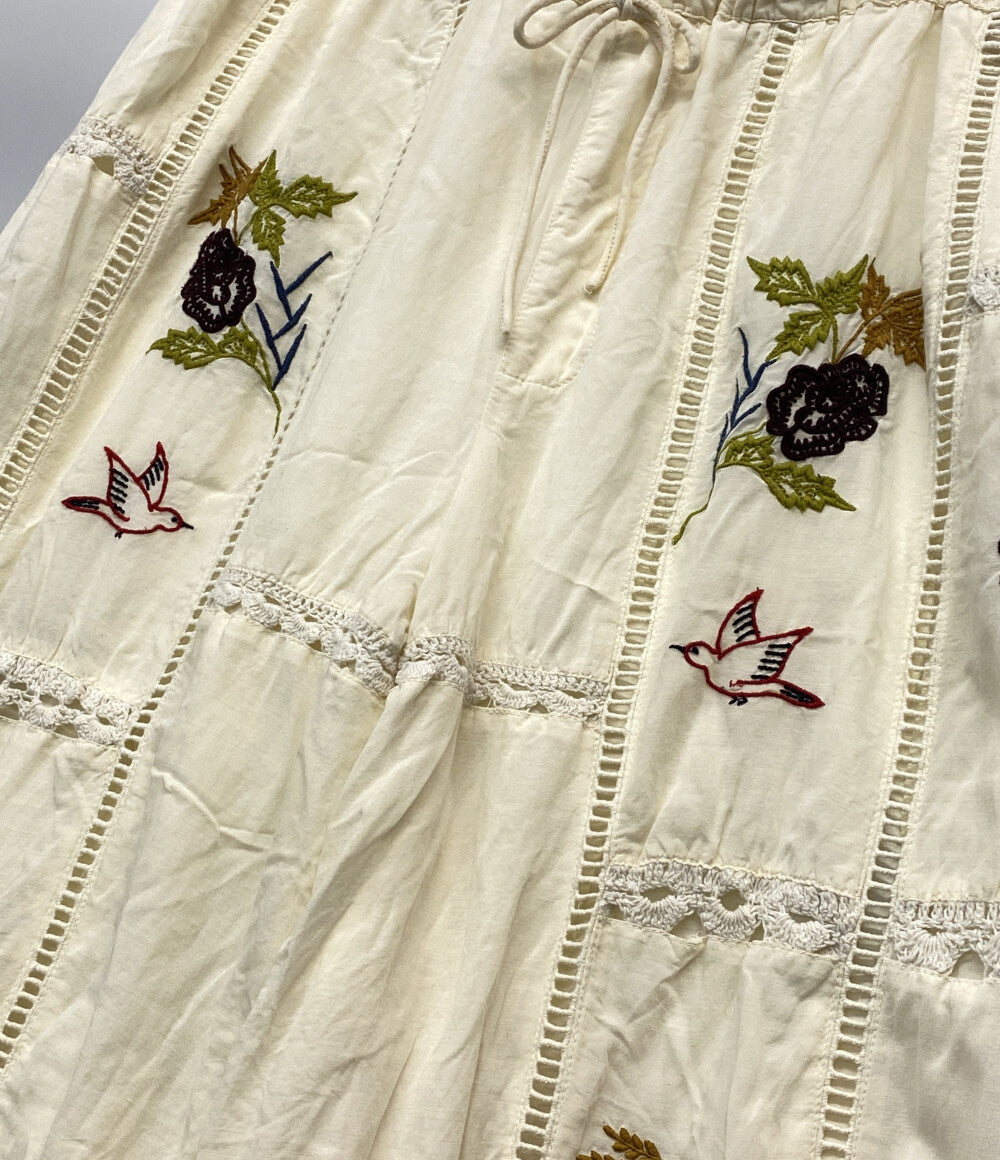 TODAYFUL エンブロイダリーパッチワークトラウザーズ 26SS 12610719 レディース SIZE 36 トゥデイフル