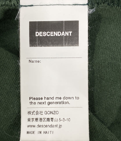 DESCENDANT 半袖Ｔシャツ TEAMS TEE GREEN メンズ SIZE 3 ディセンダント