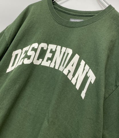 DESCENDANT 半袖Ｔシャツ TEAMS TEE GREEN メンズ SIZE 3 ディセンダント
