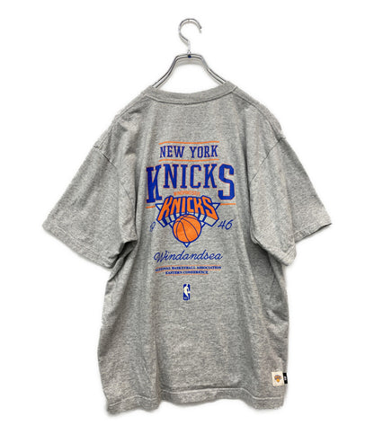 WIND AND SEA 半袖Ｔシャツ NBA × KINCKS グレー メンズ SIZE L ウィンダンシー
