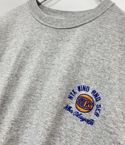 WIND AND SEA 半袖Ｔシャツ NBA × KINCKS グレー メンズ SIZE L ウィンダンシー