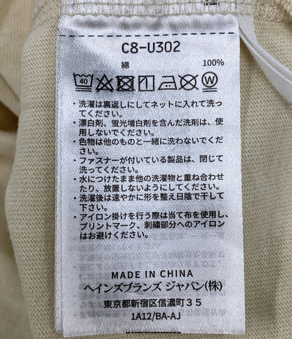 WTAPS × CHAMPION チャンピオン 半袖Ｔシャツ ACADEMY ナチュラル C8-U302 メンズ SIZE XL ダブルタップス
