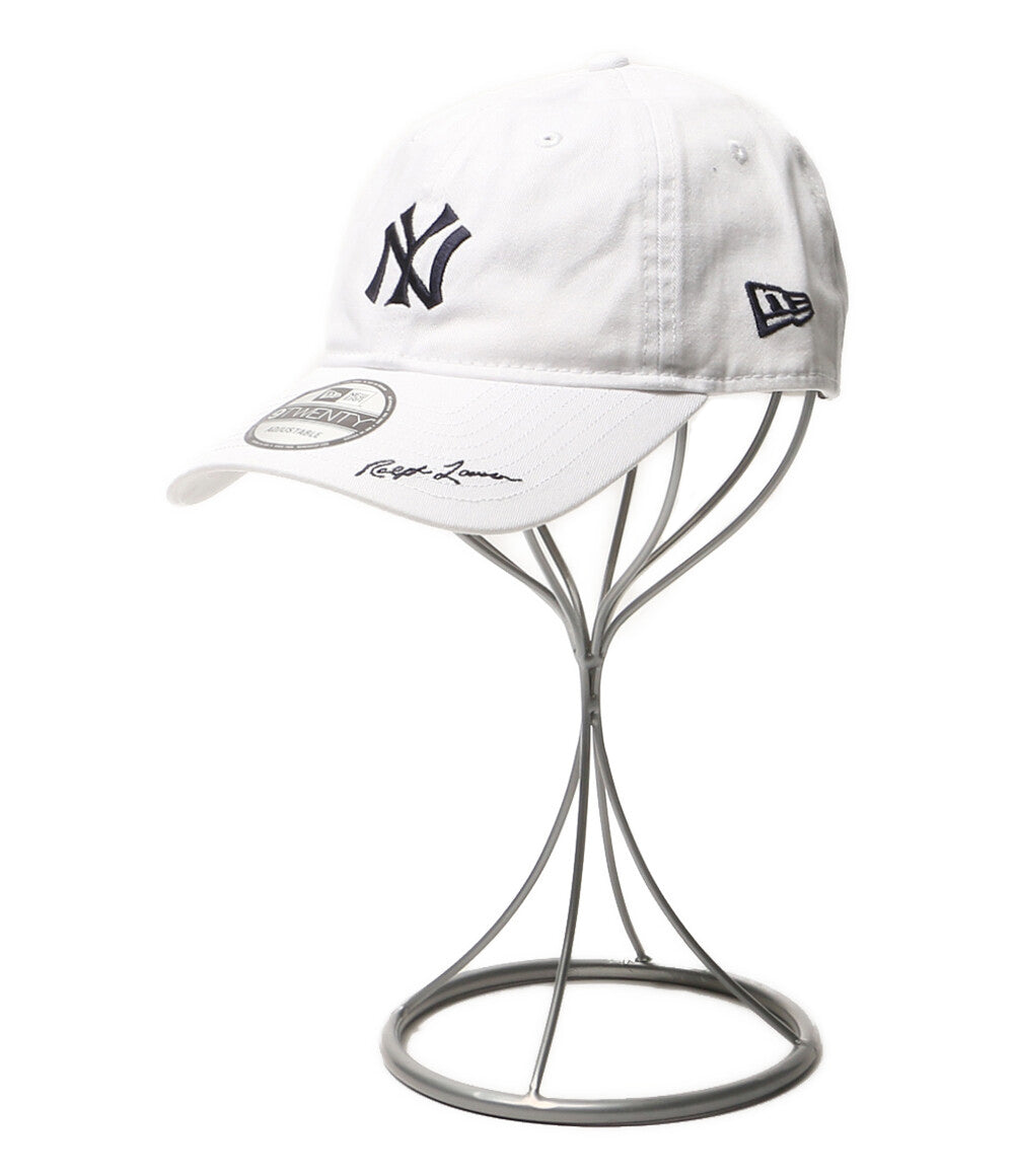 美品 POLO RALPH LAUREN × NEWERA ニューエラ キャップ ヤンキース ツイル MLBコレクション メンズ SIZE O/S ポロ・ラルフローレン