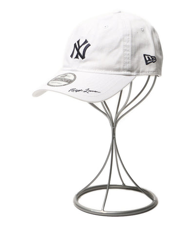 美品 POLO RALPH LAUREN × NEWERA ニューエラ キャップ ヤンキース ツイル MLBコレクション メンズ SIZE O/S ポロ・ラルフローレン