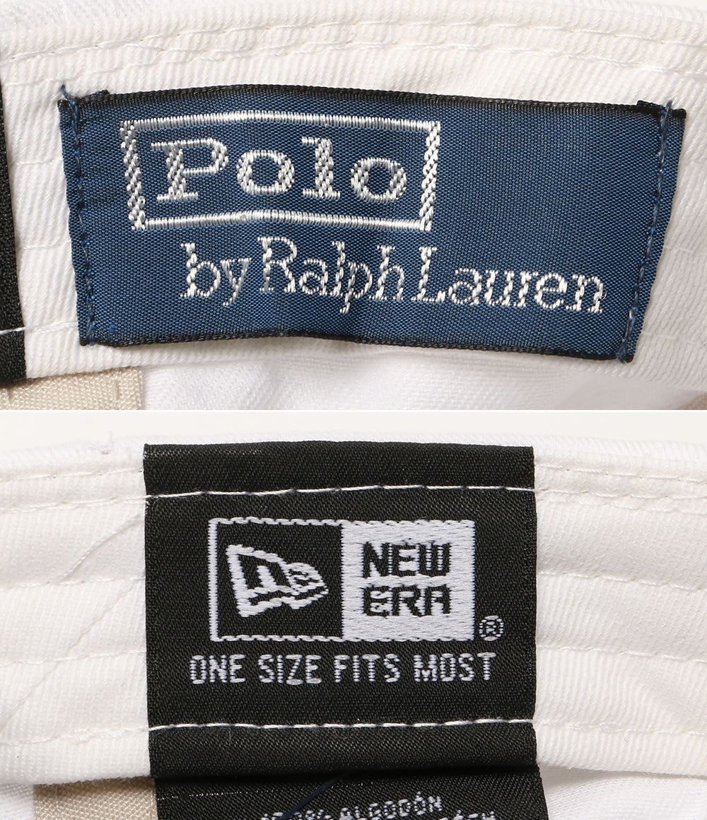 美品 POLO RALPH LAUREN × NEWERA ニューエラ キャップ ヤンキース ツイル MLBコレクション メンズ SIZE O/S ポロ・ラルフローレン