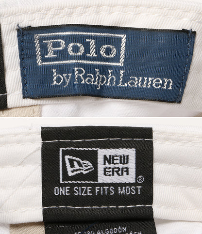 美品 POLO RALPH LAUREN × NEWERA ニューエラ キャップ ヤンキース ツイル MLBコレクション メンズ SIZE O/S ポロ・ラルフローレン