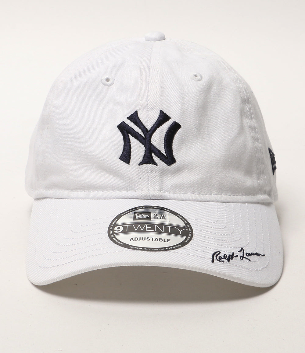 美品 POLO RALPH LAUREN × NEWERA ニューエラ キャップ ヤンキース ツイル MLBコレクション メンズ SIZE O/S ポロ・ラルフローレン