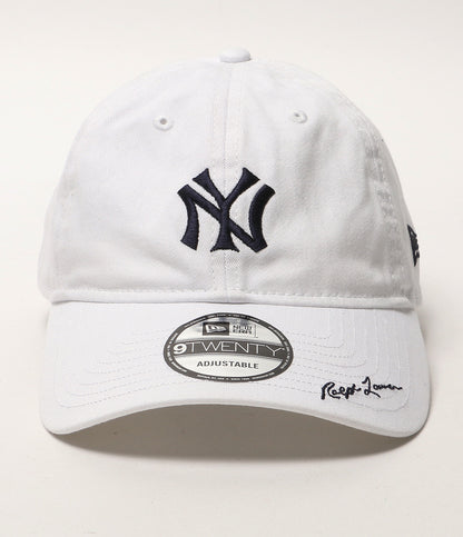 美品 POLO RALPH LAUREN × NEWERA ニューエラ キャップ ヤンキース ツイル MLBコレクション メンズ SIZE O/S ポロ・ラルフローレン