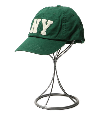 美品 POLO RALPH LAUREN NY パッチ ツイル ボール キャップ NEW FOREST メンズ SIZE O/S ポロ・ラルフローレン