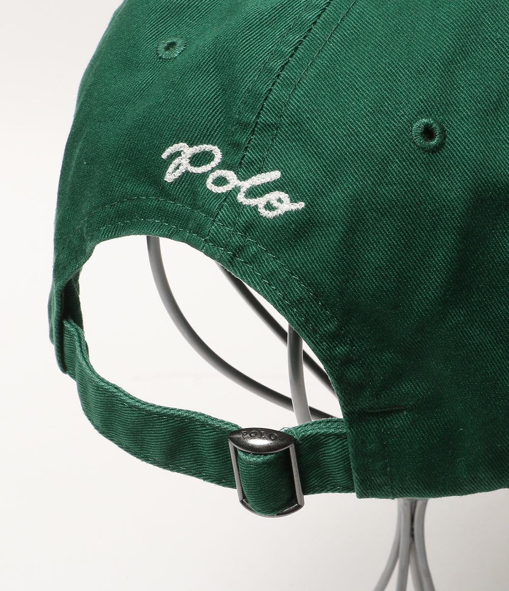 美品 POLO RALPH LAUREN NY パッチ ツイル ボール キャップ NEW FOREST メンズ SIZE O/S ポロ・ラルフローレン