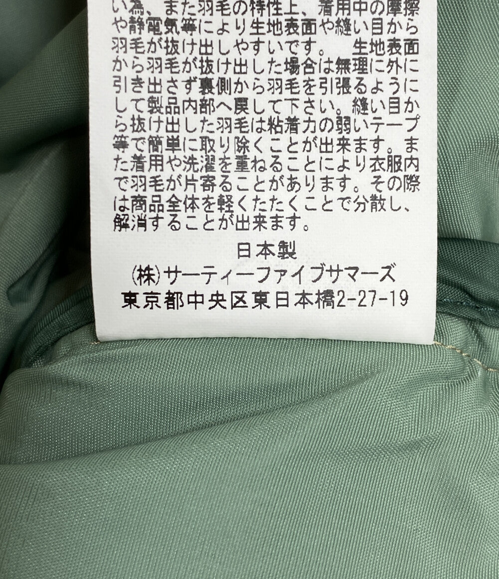 美品 Rocky Mountain Featherbed ダウンジャケット MC Jacket 50周年 KHAKI 250-242-03 メンズ SIZE S ロッキーマウンテンフェザーベッド