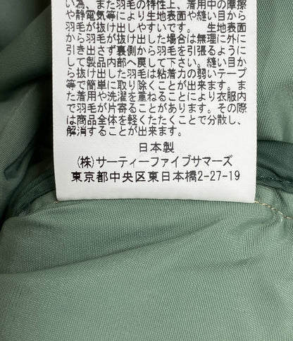 美品 Rocky Mountain Featherbed ダウンジャケット MC Jacket 50周年 KHAKI 250-242-03 メンズ SIZE S ロッキーマウンテンフェザーベッド