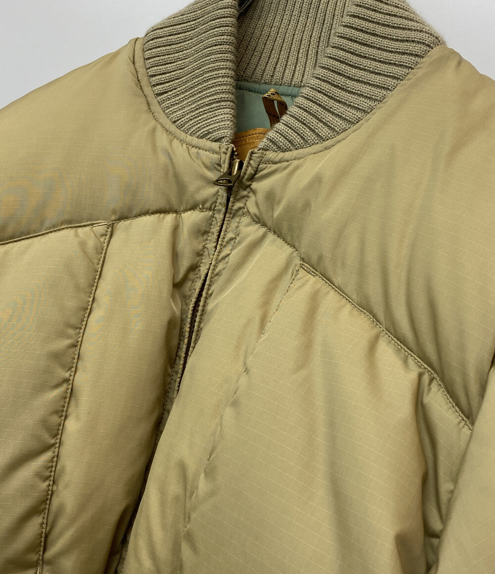 美品 Rocky Mountain Featherbed ダウンジャケット MC Jacket 50周年 KHAKI 250-242-03 メンズ SIZE S ロッキーマウンテンフェザーベッド