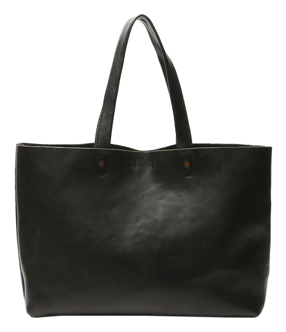 slow トートバッグ BEAMS別注 LEATHER BLACK メンズ スロウ