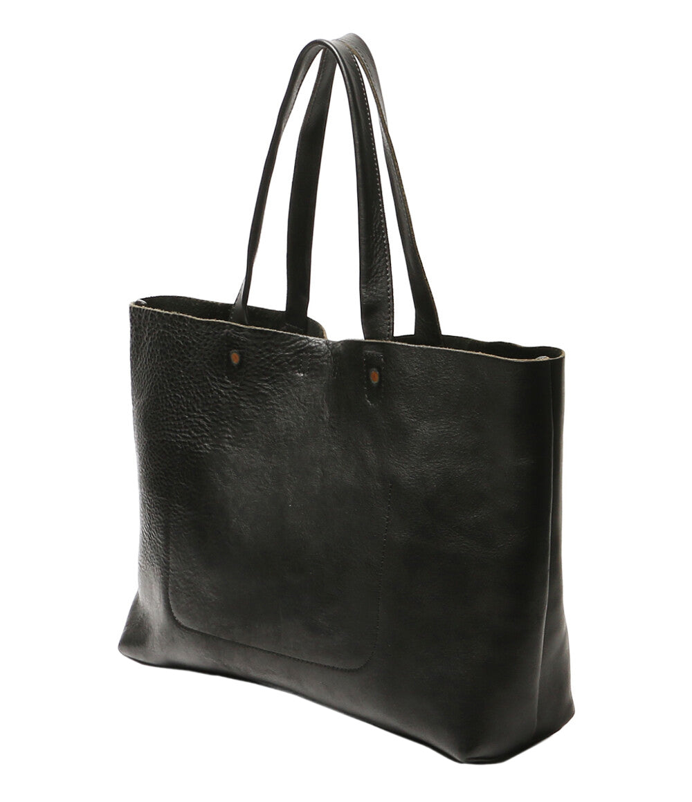slow トートバッグ BEAMS別注 LEATHER BLACK メンズ スロウ