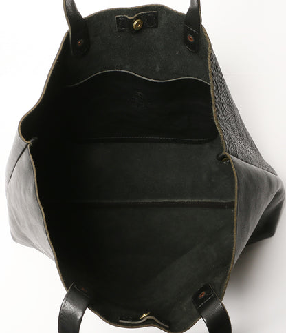 slow トートバッグ BEAMS別注 LEATHER BLACK メンズ スロウ
