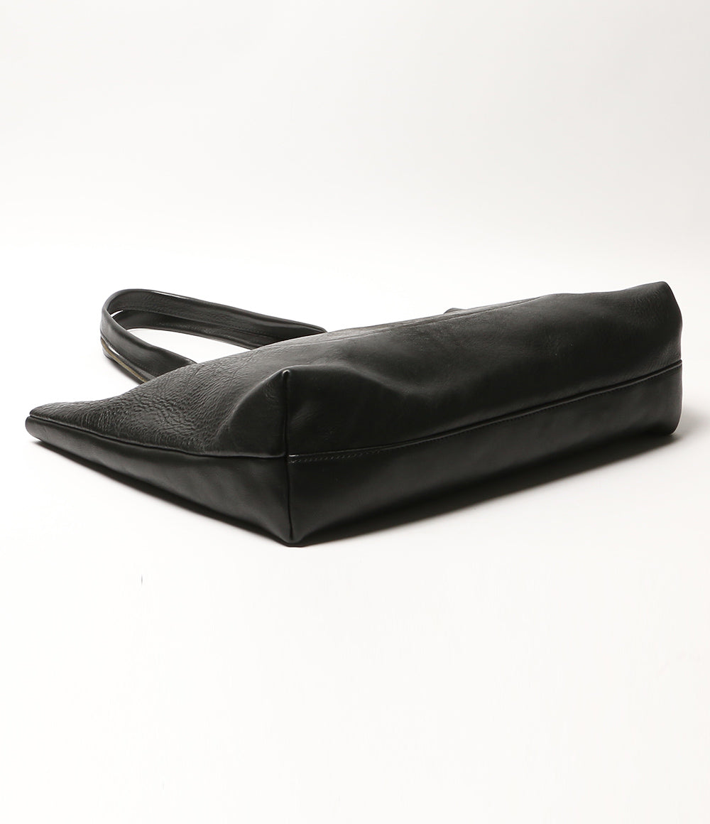 slow トートバッグ BEAMS別注 LEATHER BLACK メンズ スロウ