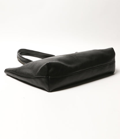 slow トートバッグ BEAMS別注 LEATHER BLACK メンズ スロウ