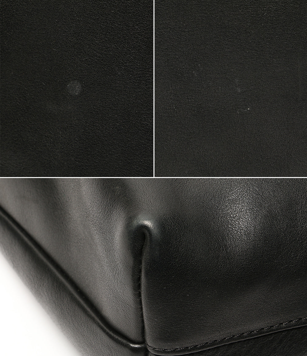 slow トートバッグ BEAMS別注 LEATHER BLACK メンズ スロウ