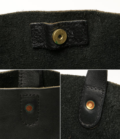 slow トートバッグ BEAMS別注 LEATHER BLACK メンズ スロウ