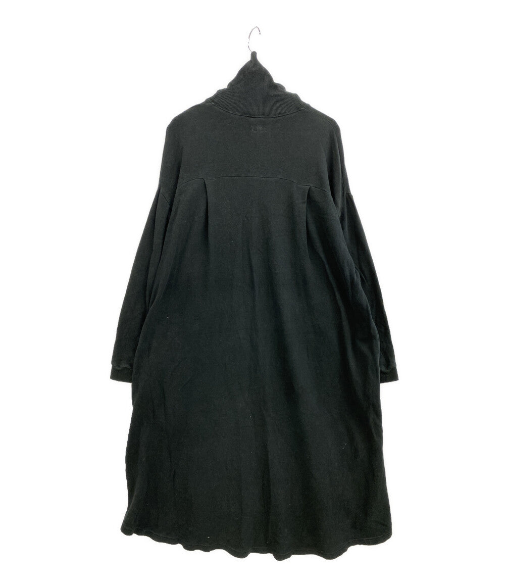 KAPITAL 長袖ワンピース ハイネック ブラック ワイドマキシ K16090P029 レディース SIZE 1 キャピタル