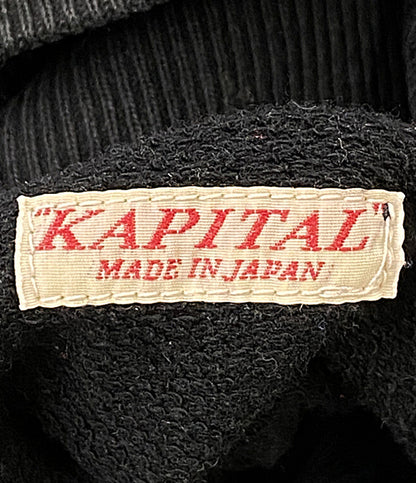 KAPITAL 長袖ワンピース ハイネック ブラック ワイドマキシ K16090P029 レディース SIZE 1 キャピタル